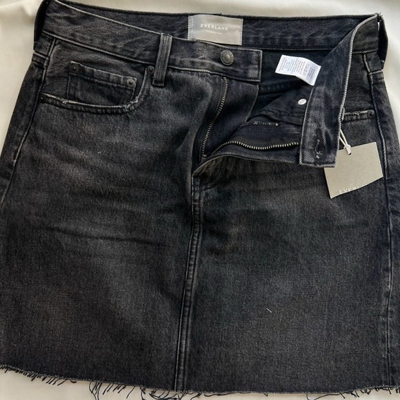 NWT Everlane Black Mini Skirt ✨🖤 - Picture 2 of 6